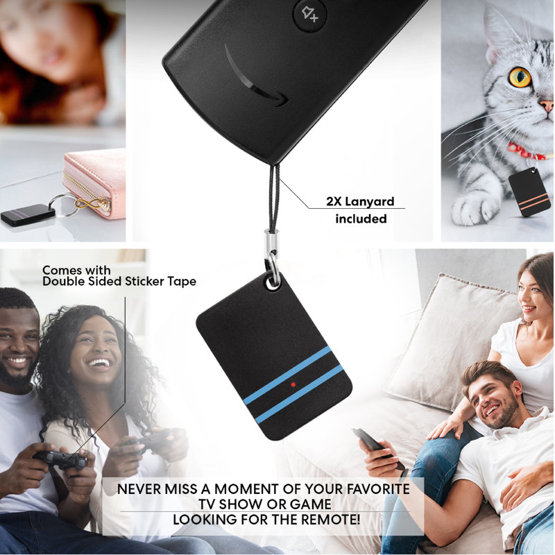 Key Finder Trackers with Metal Hooks Keychain Tracker Beeper Tag Locators  Tracking Items Quickly